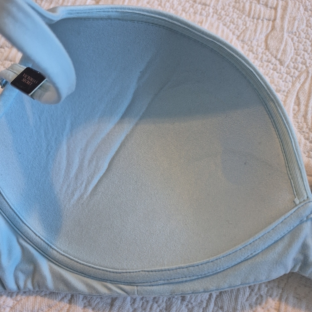 Body by Victoria women's 32 DDD light blue wireless bra NEW - Picture 4 of 8